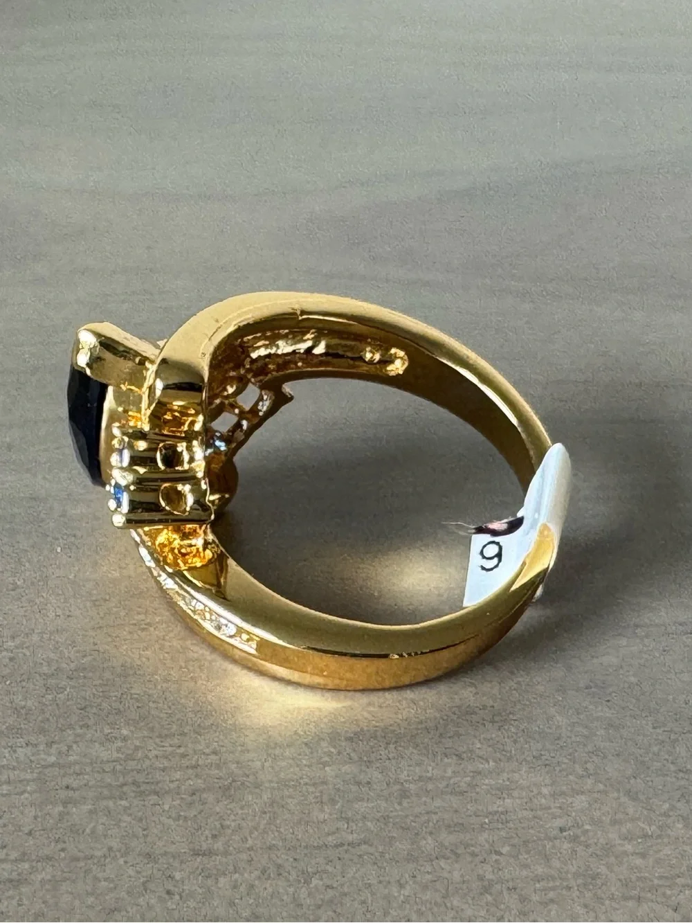 Blue Sapphire Cocktail Ring
